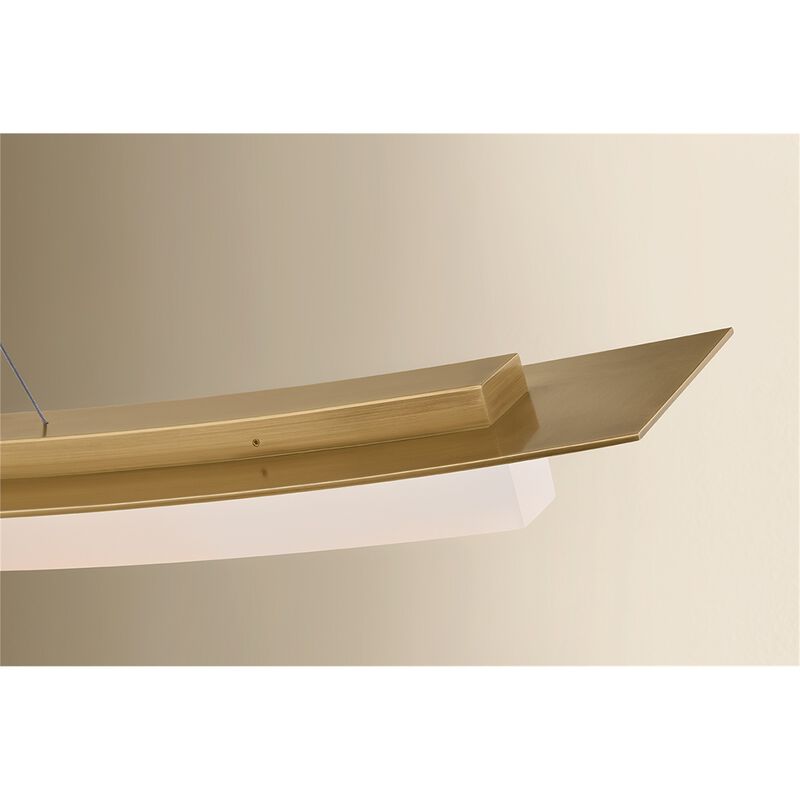 Kaguya 60 Inch Linear Chandelier by Sonneman